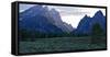 A View of Grand Teton at Sunset, Grand Teton National Park, Wyoming-Maureen Eversgerd-Framed Stretched Canvas