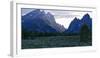 A View of Grand Teton at Sunset, Grand Teton National Park, Wyoming-Maureen Eversgerd-Framed Photographic Print