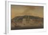 A View of Greenwich from the River with Many Boats-Jan Griffier-Framed Giclee Print