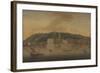 A View of Greenwich from the River with Many Boats-Jan Griffier-Framed Giclee Print