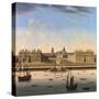 A View of Greenwich Hospital-John Paul-Stretched Canvas