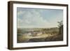 A View of Hampstead Heath Looking Towards London, 1804-Francis James Sarjent-Framed Giclee Print