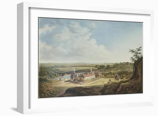 A View of Hampstead Heath Looking Towards London, 1804-Francis James Sarjent-Framed Giclee Print