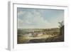 A View of Hampstead Heath Looking Towards London, 1804-Francis James Sarjent-Framed Giclee Print