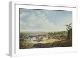 A View of Hampstead Heath Looking Towards London, 1804-Francis James Sarjent-Framed Giclee Print