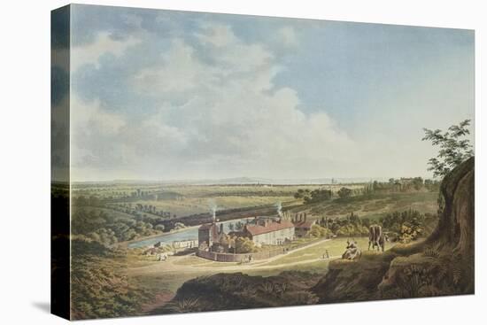 A View of Hampstead Heath Looking Towards London, 1804-Francis James Sarjent-Stretched Canvas