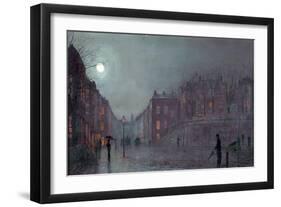 A View of Hampstead, London, 1882-John Atkinson Grimshaw-Framed Giclee Print