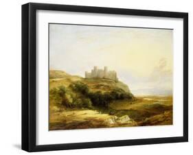 A View of Harlech Castle-James Stark-Framed Giclee Print