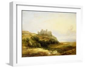 A View of Harlech Castle-James Stark-Framed Giclee Print