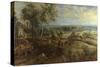 A View of Het Steen in the Early Morning, Ca 1636-Peter Paul Rubens-Stretched Canvas