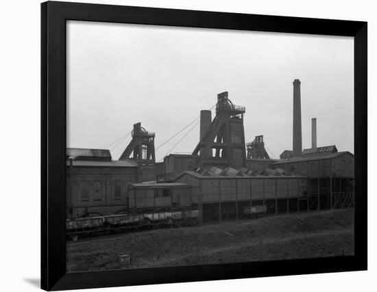 A View of Horden Colliery, County Durham, 1964-Michael Walters-Framed Photographic Print