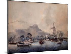 A View of Huaheine, 1787-John the Younger Cleveley-Mounted Giclee Print