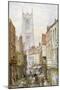 A View of Irongate, Derby-Louise J. Rayner-Mounted Giclee Print