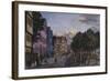 A View of Jungfernstiegs in Hamburg, from 'The Open Air Views of the City of Hamburg';  Ansichten…-null-Framed Giclee Print