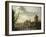 A View of Kasteel Batestein Vianen, in Winter with a Gentleman, His Wife and Retinue-Jan Van Goyen-Framed Giclee Print