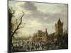 A View of Kasteel Batestein Vianen, in Winter-Jan Van Goyen-Mounted Giclee Print