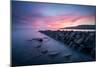 A View of Kimmeridge Bay in Dorset-Chris Button-Mounted Photographic Print