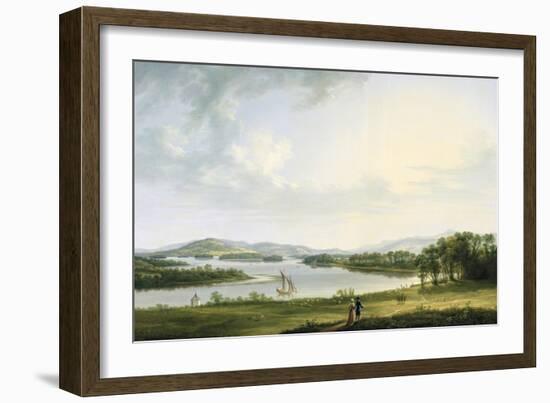 A View of Knock Ninney and Part of Lough Erne from Bellisle, County Fermanagh, 1771-Thomas Roberts-Framed Giclee Print