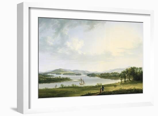 A View of Knock Ninney and Part of Lough Erne from Bellisle, County Fermanagh, 1771-Thomas Roberts-Framed Giclee Print