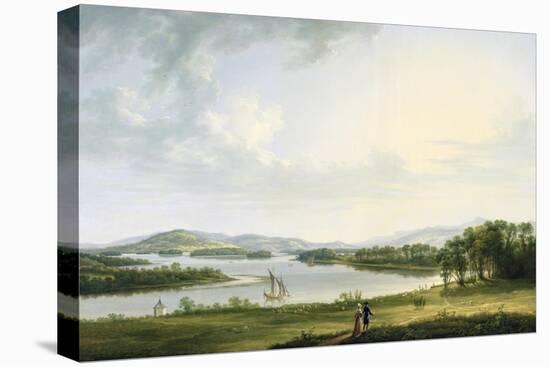 A View of Knock Ninney and Part of Lough Erne from Bellisle, County Fermanagh, 1771-Thomas Roberts-Stretched Canvas