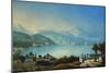A View of Lake Como-Emanuel Labhardt-Mounted Giclee Print