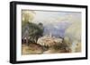 A View of Lake Como-Thomas Miles Richardson II-Framed Giclee Print