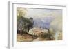 A View of Lake Como-Thomas Miles Richardson II-Framed Giclee Print