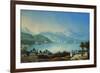 A View of Lake Como-Emanuel Labhardt-Framed Giclee Print