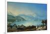 A View of Lake Como-Emanuel Labhardt-Framed Giclee Print