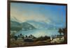 A View of Lake Como-Emanuel Labhardt-Framed Giclee Print