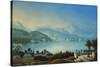 A View of Lake Como-Emanuel Labhardt-Stretched Canvas