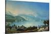 A View of Lake Como-Emanuel Labhardt-Stretched Canvas