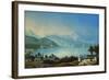 A View of Lake Como-Emanuel Labhardt-Framed Giclee Print