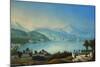 A View of Lake Como-Emanuel Labhardt-Mounted Giclee Print