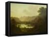 A View of Langdale Pikes-F. Smith-Framed Stretched Canvas