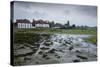 A View of Langstone Mill-Chris Button-Stretched Canvas