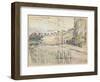 A View of Lansdown Crescent, Bath-Walter Richard Sickert-Framed Giclee Print