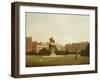 A View of Leicester Square, Circle of William James 18th/19th Century-William James-Framed Giclee Print