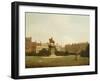 A View of Leicester Square, Circle of William James 18th/19th Century-William James-Framed Giclee Print