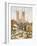 A View of Lincoln Cathedral, England-Louise J. Rayner-Framed Giclee Print