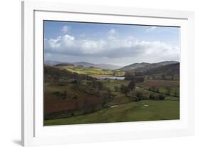 A view of Little Langdale, Lake District National Park, Cumbria, England, United Kingdom, Europe-Jon Gibbs-Framed Photographic Print