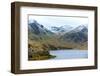 A View of Llyn (Lake) Ogwen in Snowdonia National Park, Gwynedd, Wales, United Kingdom, Europe-Graham Lawrence-Framed Photographic Print