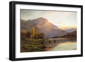 A View of Loch Lomond near Inversnaid, Scotland-Alfred Fontville de Breanski-Framed Giclee Print