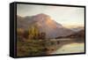 A View of Loch Lomond near Inversnaid, Scotland-Alfred Fontville de Breanski-Framed Stretched Canvas