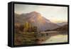 A View of Loch Lomond near Inversnaid, Scotland-Alfred Fontville de Breanski-Framed Stretched Canvas