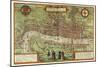 A View of London, 1613-Georg and Hogenberg, Franz Braun-Mounted Giclee Print