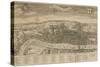 A View of London About the Year 1560-null-Stretched Canvas