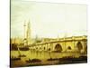 A View of London Bridge-John Paul-Stretched Canvas