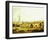 A View of London Bridge-John Paul-Framed Giclee Print