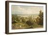 A View of London Taken from Greenwich Park, Pub. 1820 by Colnaghi and Co.-null-Framed Giclee Print